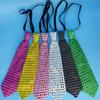 New Light Up  Flashing Striped Glowing EL Tie Luminous Necktie for Children Club Cosplay Tie