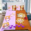Exquisite 3D Lankyboxe Wallpaper Foxy Boxy Printing Bedding Set Duvet Cover Comforter Bed Adult Youth Girl Boy Gift