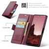 För Oppo Reno13 Pro 5G Fodral CASEME 023 Serien RFID-blockerande Läderplånbok Ställ Telefonskal