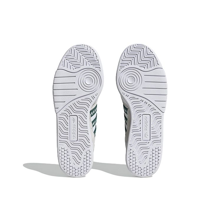 Adidas Originals Courtic Fabric Leather Suede Sneakers Unisex Sneakers Gray Green White ID4080