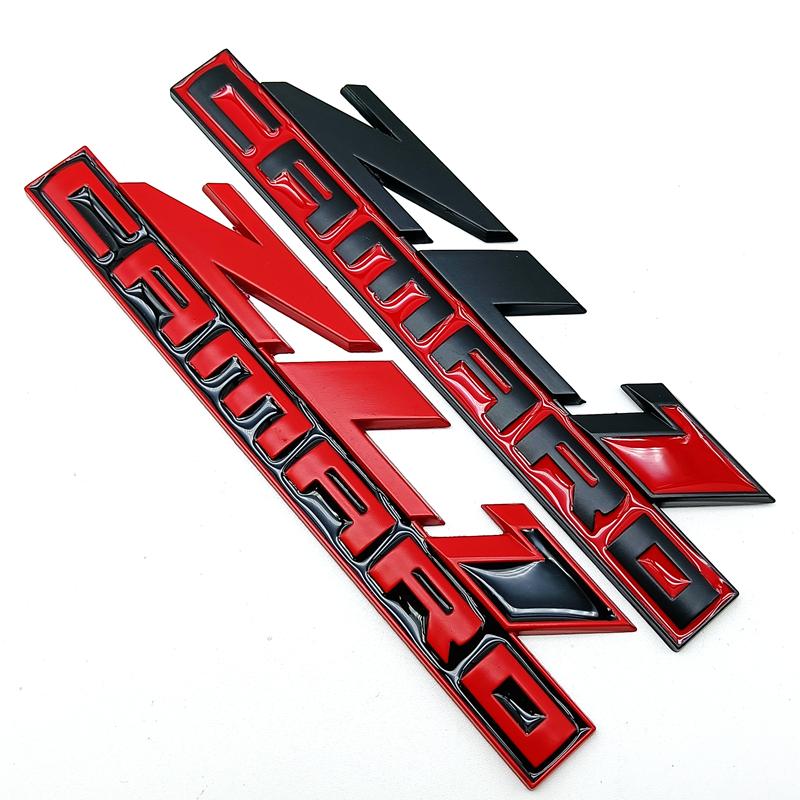Metal ZL1 Grill Badge Car Rear Trunk Emblem ZL1 Decals Stickers Car Styling For Camaro Super Hornet Car Styling Auto Accessories