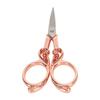 Vintage Scissors Stainless Steel Carved Handle Effort Saving Multifunction Craft Scissors for Embroidery Craft Art