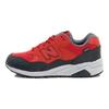 New Balance Nb 580 Round Toe Lace-Up Fabric Low-Top Casual Running Shoes Unisex sneaker Red MRT580XR