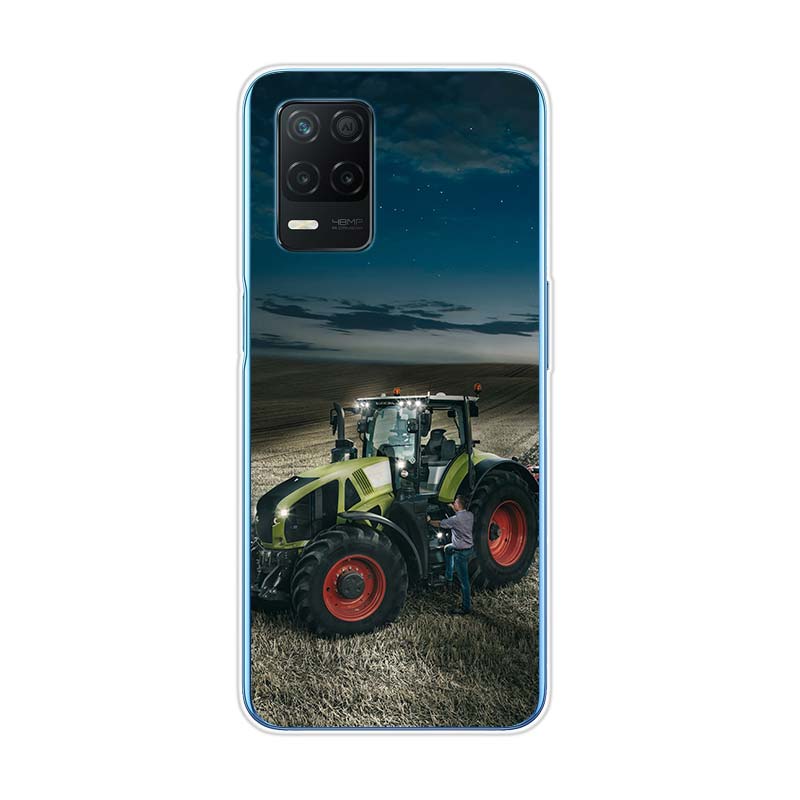 Cool Tractor Car pro Realme 8 8i V3 V5 GT Neo Flash Edition Explorer Master Neo2 Narzo 30 50i 50A C21Y Pouzdro na telefon