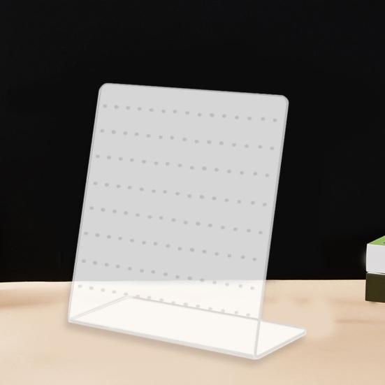 Acrylic Earring Rack Stylish Jewelry Display Space-Saving Long Lifespan Jewelry Rack for Store Home