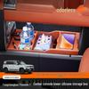 Silicone Storage & Glasses Holder for Fangchengbao Qiyuan 7 Center Console - Fits 25 Models