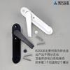 1pcs White/Black Zinc Alloy Hidden Window Handle  Hardware Accessories Screen Handle with Screws