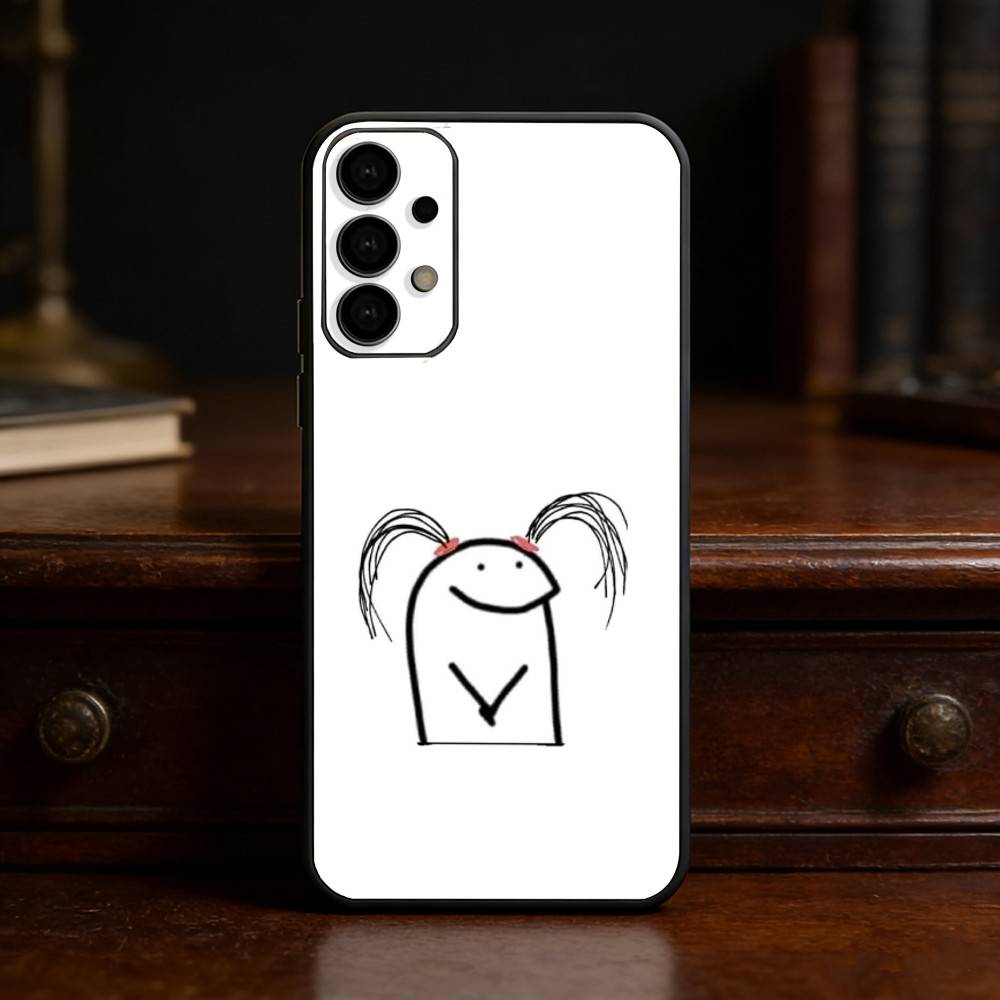 F-Flork Stick Figure Memes phone Case For Samsung S25,24,21,22,23,30,Ultra,20,Plus,Fe,Lite,Note Soft Black Cover
