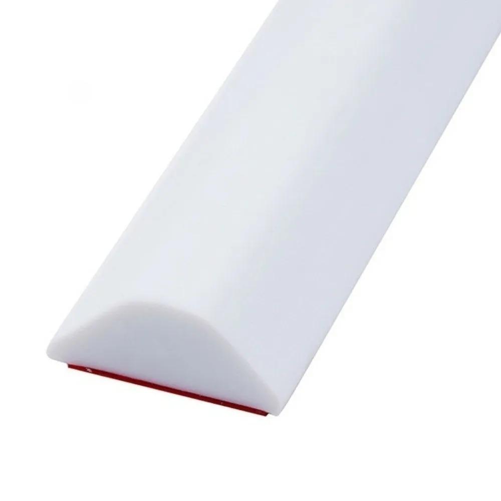

1pc 2m/78.74in Water barrier strip, bathroom, kitchen, bathroom, bendable self-adhesive 12mm&30mm&2m белый