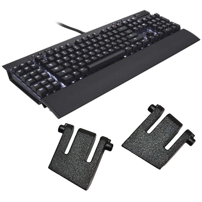 2Pcs(1Pair) Keyboards Bracket Leg Plastic Stand for K95 Gaming Keyboards Leg Stand