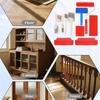 11pcs Wood Graining Tool Set,Wood Grain Tool 7" Faux Wood Grain Roller Wood Grain Painting Tool,for Wall Room Decoration