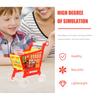 Play House Toy Puzzle Early Education Abs Child Supermarket Trolley Imitated Shopping Cart Plaything Small Compact Fake