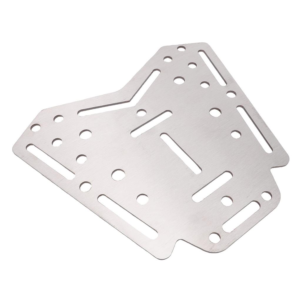 Motorcycle Rear Luggage Rack Stainless Steel Tail Storage Rack Top Box Holder Support Bracket Replacement for Zontes