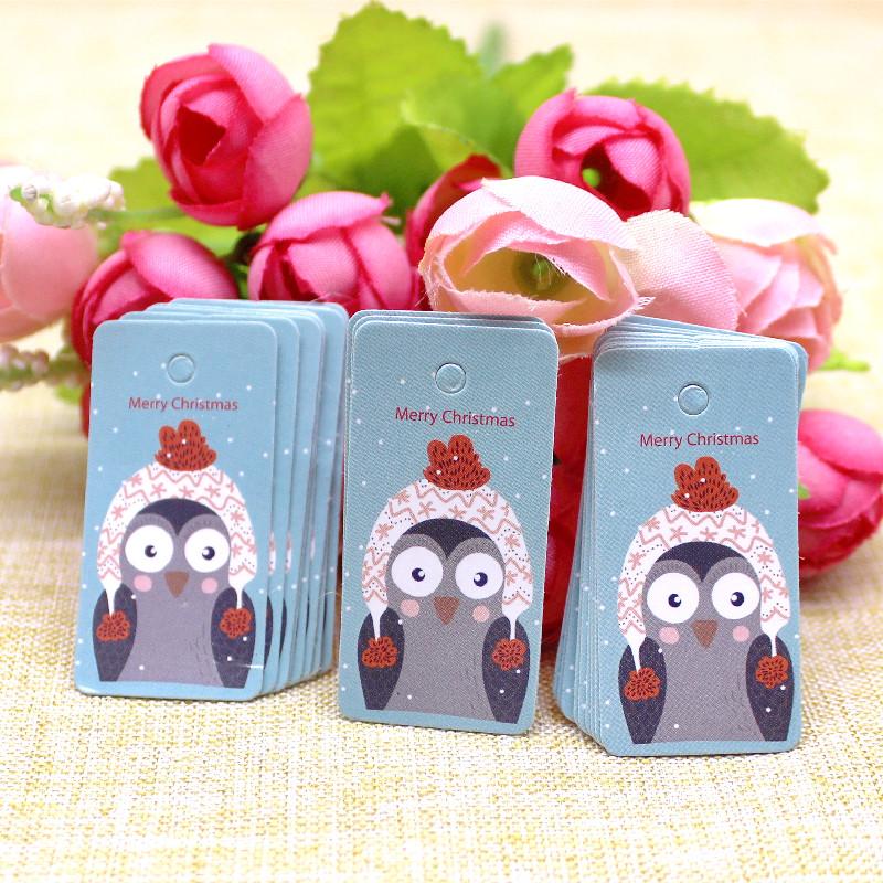 100 Stück Anhänger aus Kraftpapier mit Schnüren, mit Liebe handgefertigt, Hängeanhänger, Kleidungsanhänger für Süßigkeiten/Geschenke/Kekse, Displayverpackung, Etikettenkarte