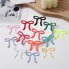 Attachable Polyester Bows Applique For Clothing Accessories DIY Hair Decors Fabric Craft Supplies Design