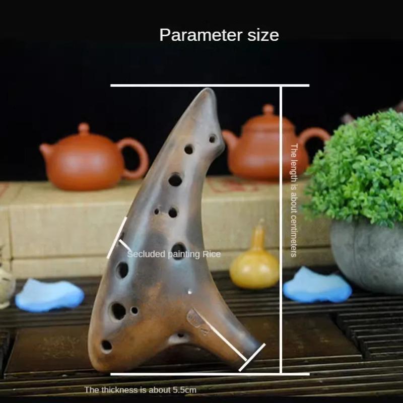 Base Ocarina 12 Holes Ocarina of Time Orff Instruments Alto Tone C Legend Ocarinas Professional Yoga Meditation Musical Instrument Accessories