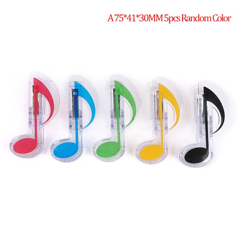 

5 шт. Зажимы для листов из книжной бумаги Мини-зажимы для музыкальных папок Декор Зажимы для нотной записи