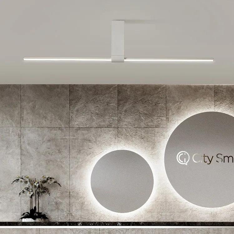Nordic Simple Strip Ceiling Lamp Minimalism Creative Corridor Restaurant Celling Light Fixtures Bedroom Clothing Store Lamps