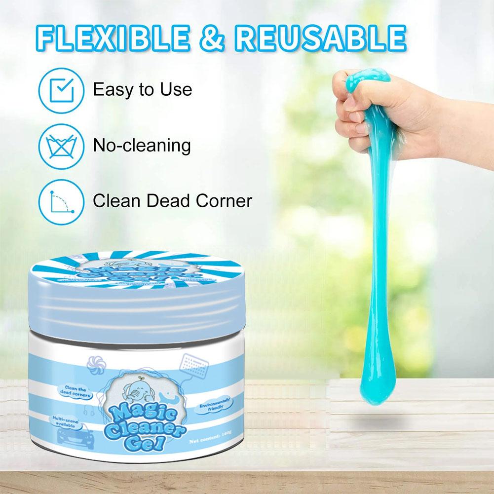 Car Cleaning Gel Universal Detailing Kit Automotive Interior Dirty Car Vent Cleaner Auto Air Dust Slime Detail Removal Crev U7K5