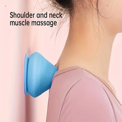 1 bola de masaje fascial adjunta, cono para pies, plantas, cintura, espalda, hombros y cuello, bola de masaje de silicona para fitness, puntos de acupuntura meridianos, bola fascial