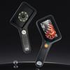 500X Magnification Digital Microscope with LED Portable Handheld Microscope HD Electronic Coin Magnifier for Home Office