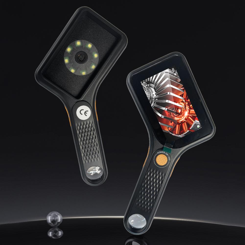 500X Magnification Digital Microscope with LED Portable Handheld Microscope HD Electronic Coin Magnifier for Home Office