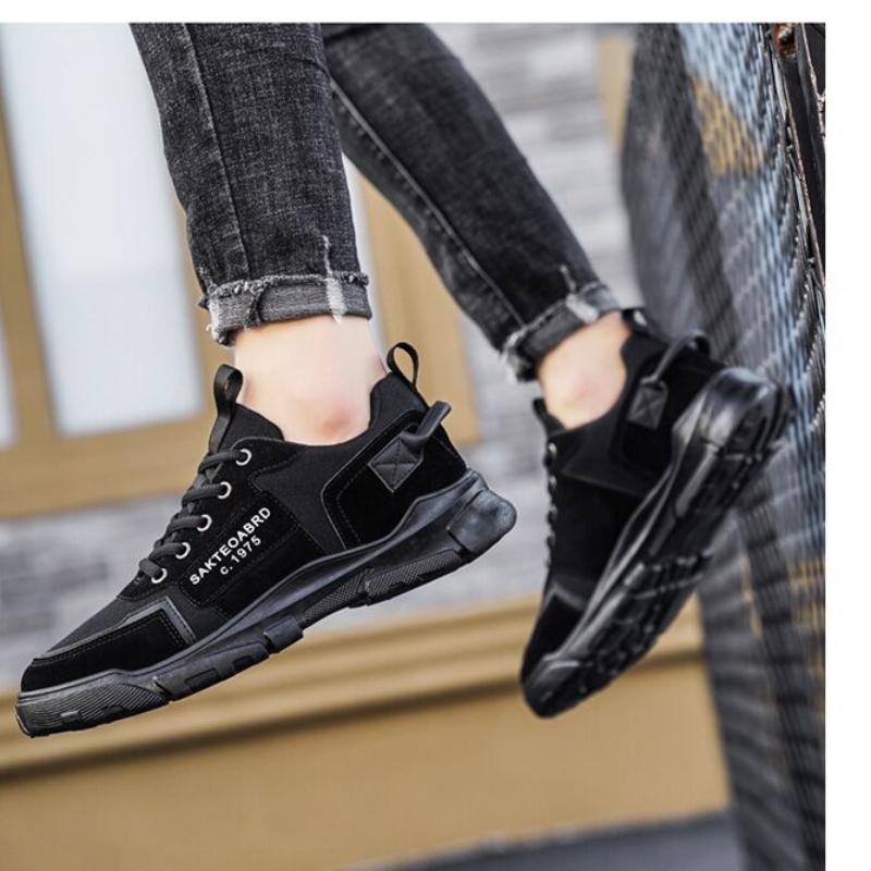 Men's Casual Comfortable Breathable Outdoor Sneakers Work Commuting Soft Bottom Low Top Versatile Walking Shoes