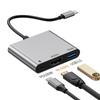 USB C To HDMI 3 In 1 Hub 60Hz Multi Port Adapter with Type C PD Charging for Laptop MacBook Pro