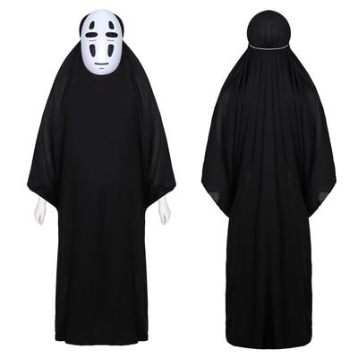 Classic Anime Spirited Away Sen To No Face Man Cosplay Masks Robe Halloween Carnival Funny Costumes Child Adult Style New