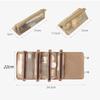 1PC 4 IN 1 Pink Detachable Makeup Bag Multifunction Minimalist Travel Women's Foldable Travel Cosmetic Storage Bag Washing Bag