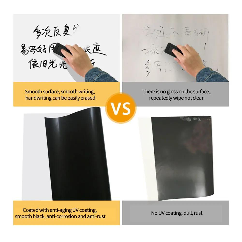 A3 A4 Magnetic Whiteboard Fridge Magnets Dry Wipe White Board Marker Writing Record Message Board Remind Memo Pad Gift Kitchen