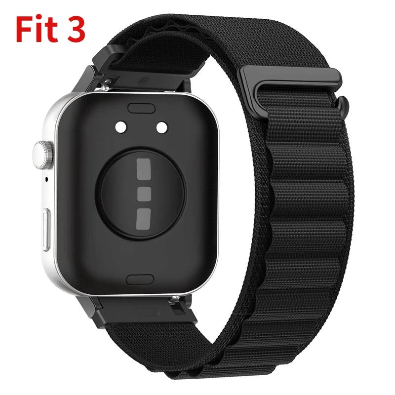 Alpine Loop Strap For Huawei Watch Fit 4/3 Nylon Adjustable Breathable Wristband For Huawei Watch Fit 4 Pro Bracelet Accessories