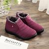 Mens Shoes Winter Anti Slip Snow Boots Unisex Couples New Cotton Shoes for Men Ankle Boots Plush Bottom Warm Waterproof Ski Shoe