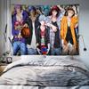 Kuroko No Basket Cartoon Tapestry Hippie Flower Wall Carpets Dorm Decor Art Home Decor