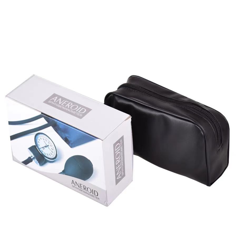 Price Wufeng WF-BP09 CE Certified Manual Blood Pressure Monitor Aneroid Sphygmomanometer Stethoscope Cuff 1 Year Plastic