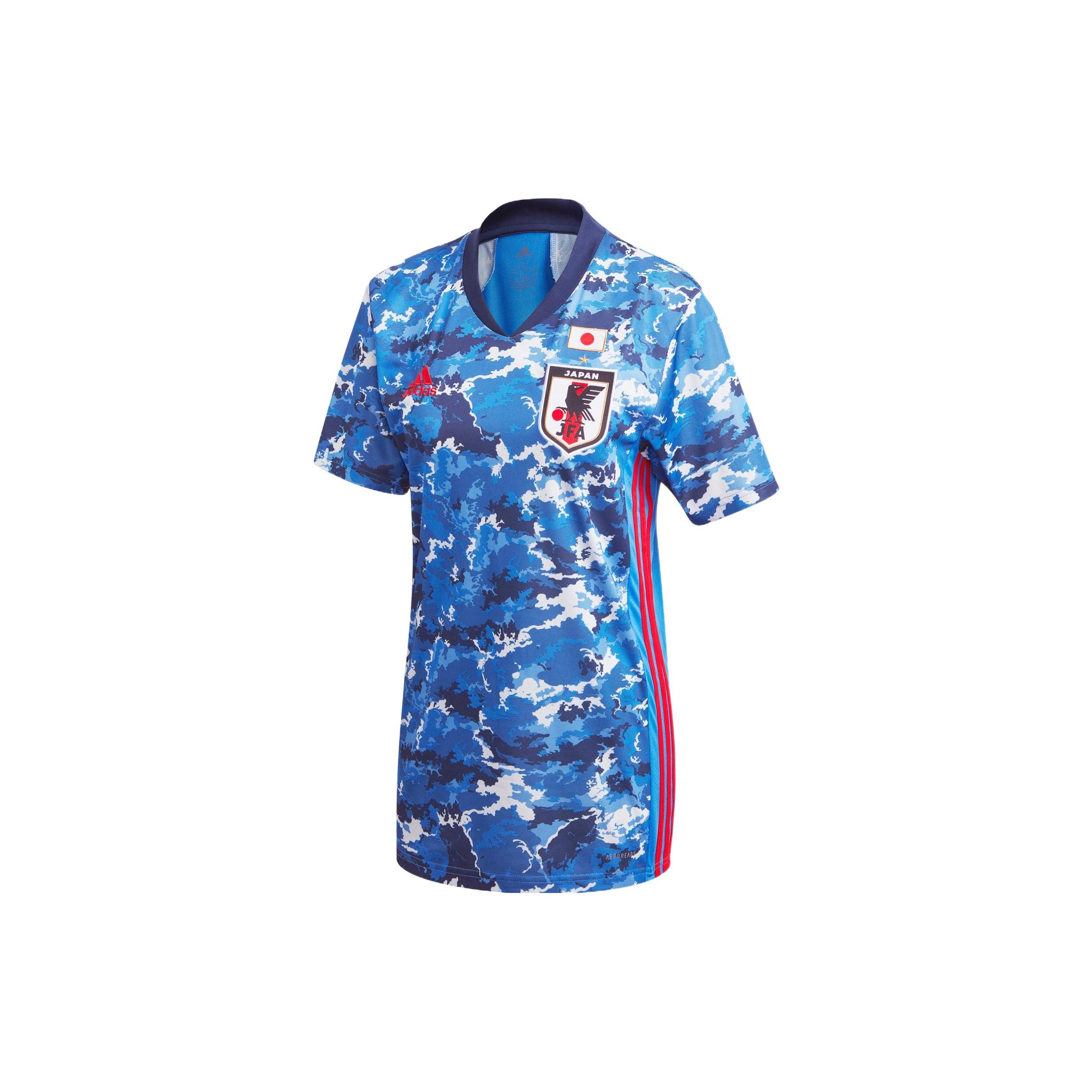 (WMNS) adidas Japan 24/25 Home Jersey Asia Sizing Blue White Women s ED7364 S