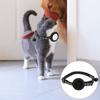 Anti-Lost Tracer Cat Collar Adjustable Waterproof Tracker Case Bell Reflective Lightweight Nylon Pet Collar for Cats and Small