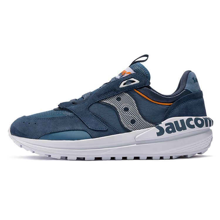 SAUCONY Jazz Classic Retro Low Top Running Shoes Men Sneakers Blue S79003-3
