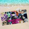 Japan Anime Mob Psycho 100 Big Microfiber Beach Towels Quick Dry Towel Sand Beach Towels Pool Towel for Travel Swim Pool Yoga