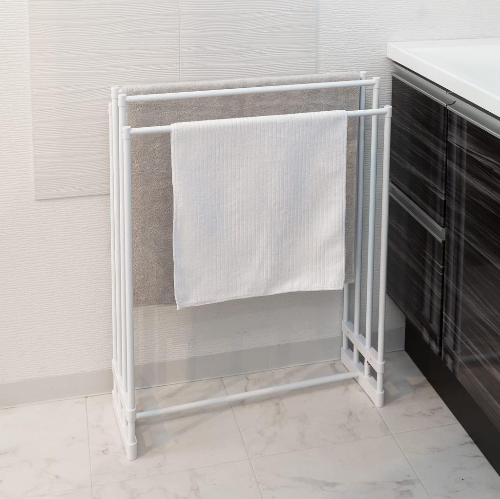 Sekisui Plastics Co., Ltd. Sekisui Mini Bath Towel Stand STIK-M4