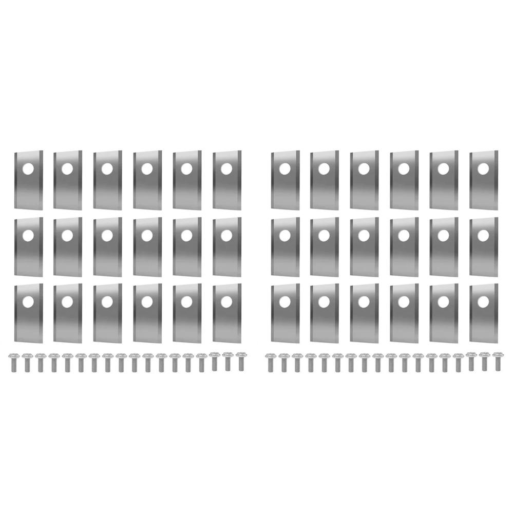 18-54PCS Grass Trimmer Blades Lawn Mower Replacement Trimmer Cutter for Worx Landroid Lawn Mowers Garden Robotic Lawnmower Tools