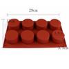 Cake Silicone Baking Pan Mould 8/12 Cavity Nonstick Chocolate Soap Jelly Pudding Muffin Mold DIY Cookie Pastry Mold Baking Tool