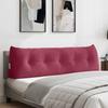 Back Cushion Burgundy Red 160 X 24 X 50 Cm Velvet