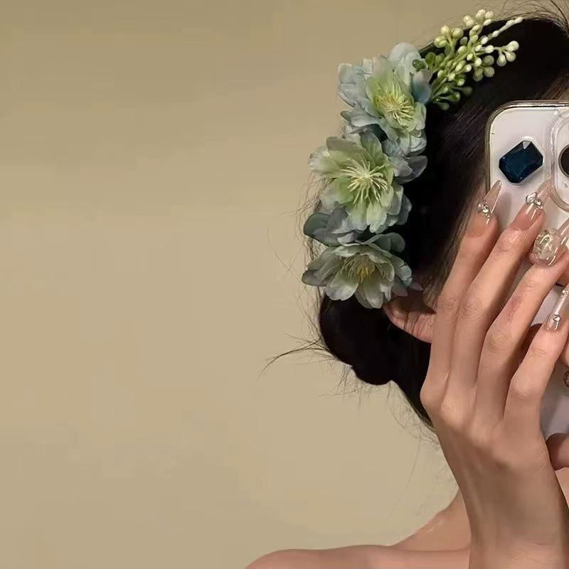 

Сладкие свадебные цветы для волос, гребень, женская желто-розовая цветочная заколка, головной убор для подружки невесты, гребни для волос, цветочная заколка для волос для девочек