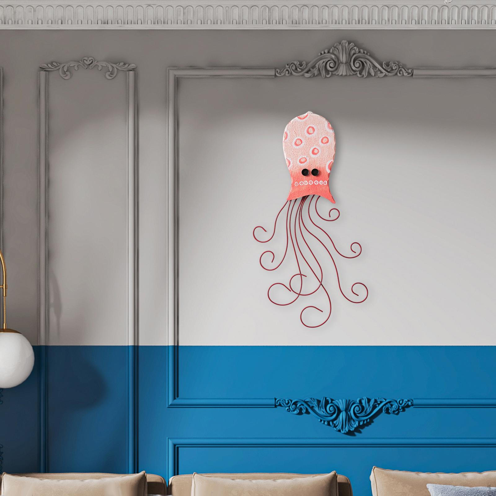 

Decor Pendant Theme Rustic Wall Sculpture for Gallery Kids Room Entry Farmhouse розовый