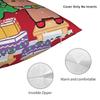 Bubu Dudu Christmas Pillow Case  Square Pillow Cover For Office Car Home Decor Novelty Cushion Cover