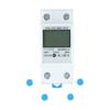 Digital LCD Kwh Wattmeter Power Consumption Energy Meter Electric Din Rail 230V