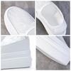 Fujin 9cm New Air Mesh Krajka Platforma Klín Letní Pohodlná Móda Vysoká značka Prodyšné Slip na tlusté podrážce Neformální módní boty