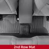 for Volvo EX30 2026 2026 Car Floor Mats Cargo Liner Trunk Pad TPE 3D Foot Mat Backrest Liner Waterproof Accessories Black