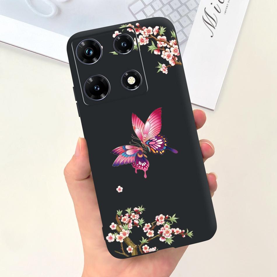 Fashion Moon Pattern Case For Infinix Note 30 Pro 30i 30 2023 Candy Color Soft Silicon Bumper For Infinix Note30 30Pro Note30i